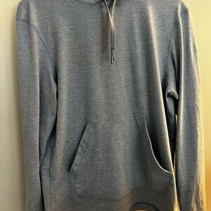 lululemon athletica Heathered Light Blue Pullover Hoodie